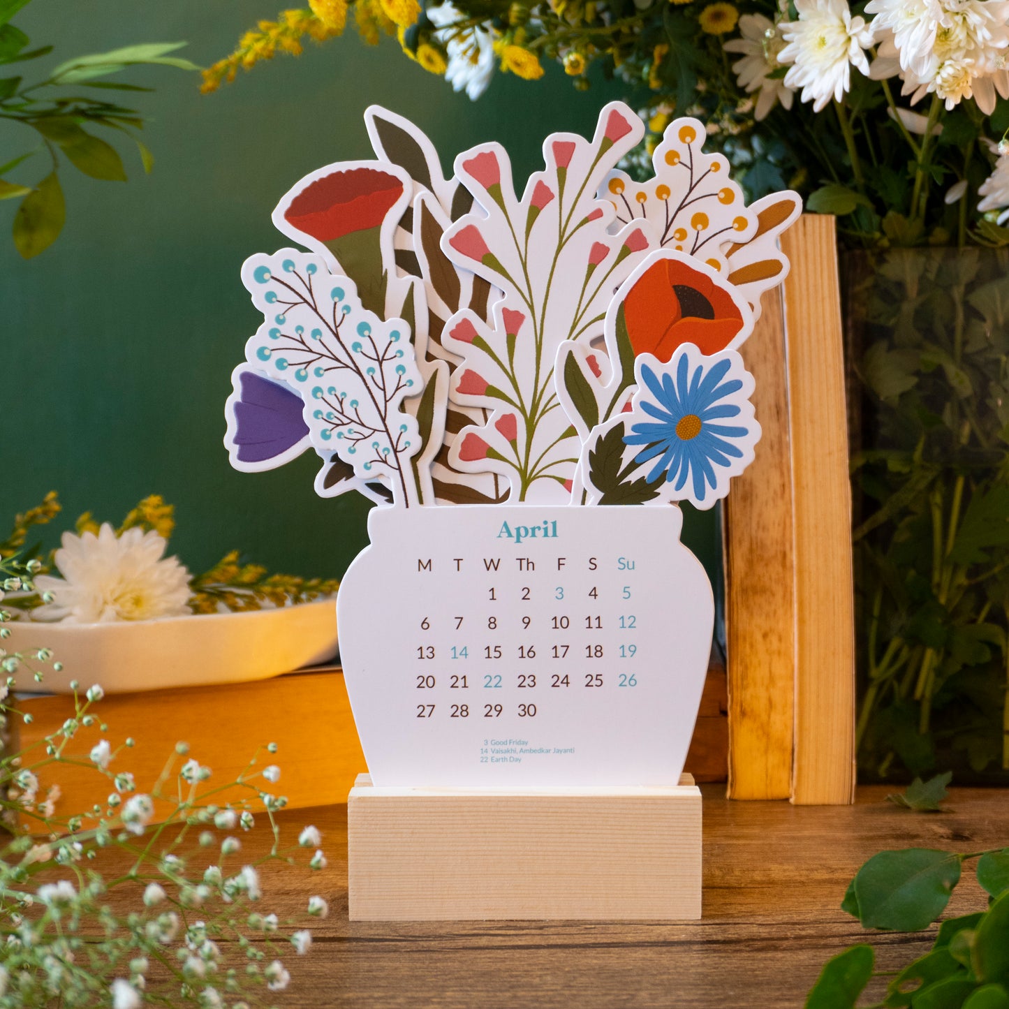 A Year In Full Bloom 2026 Calendar