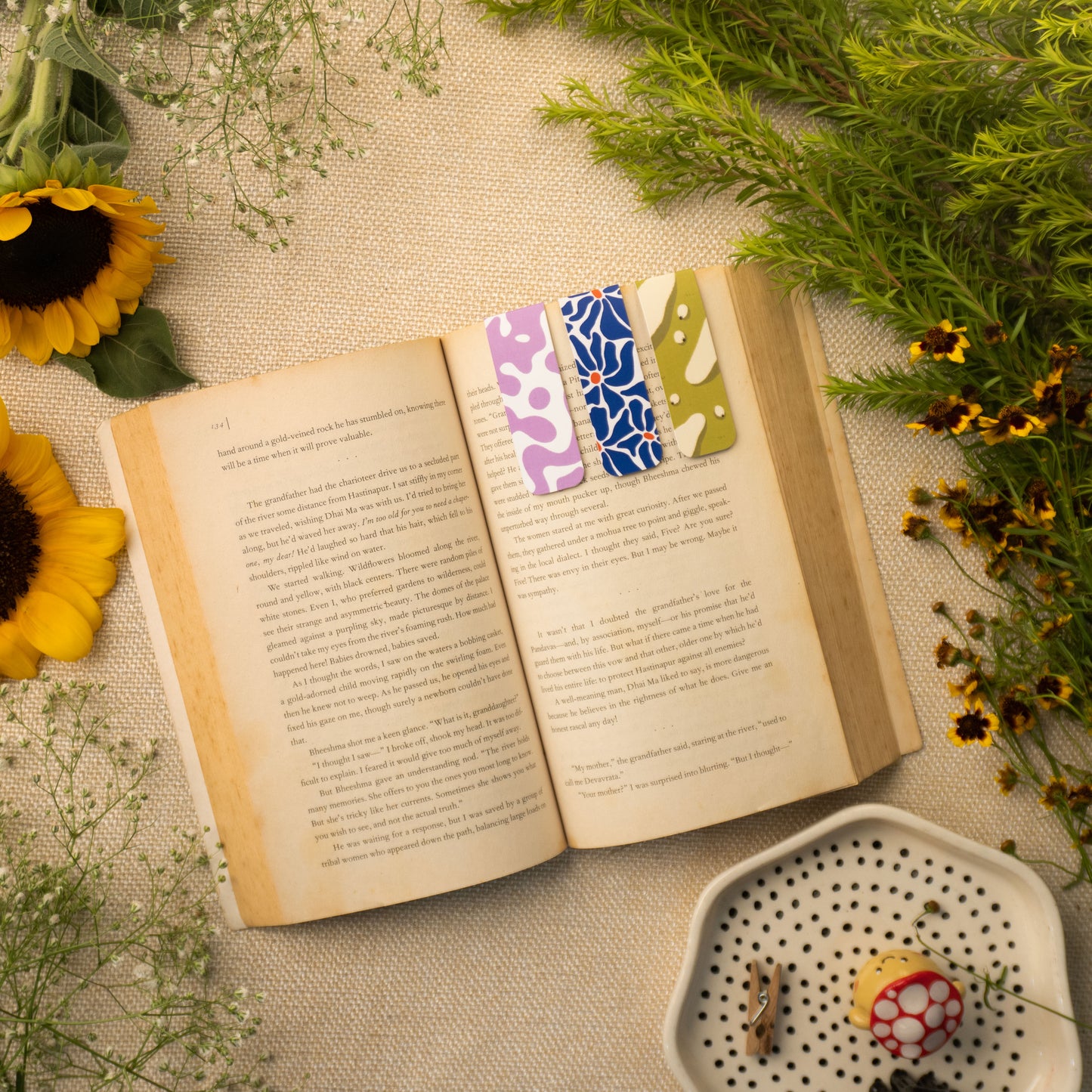 Bright Ideas Set of 3 Magnetic Bookmarks