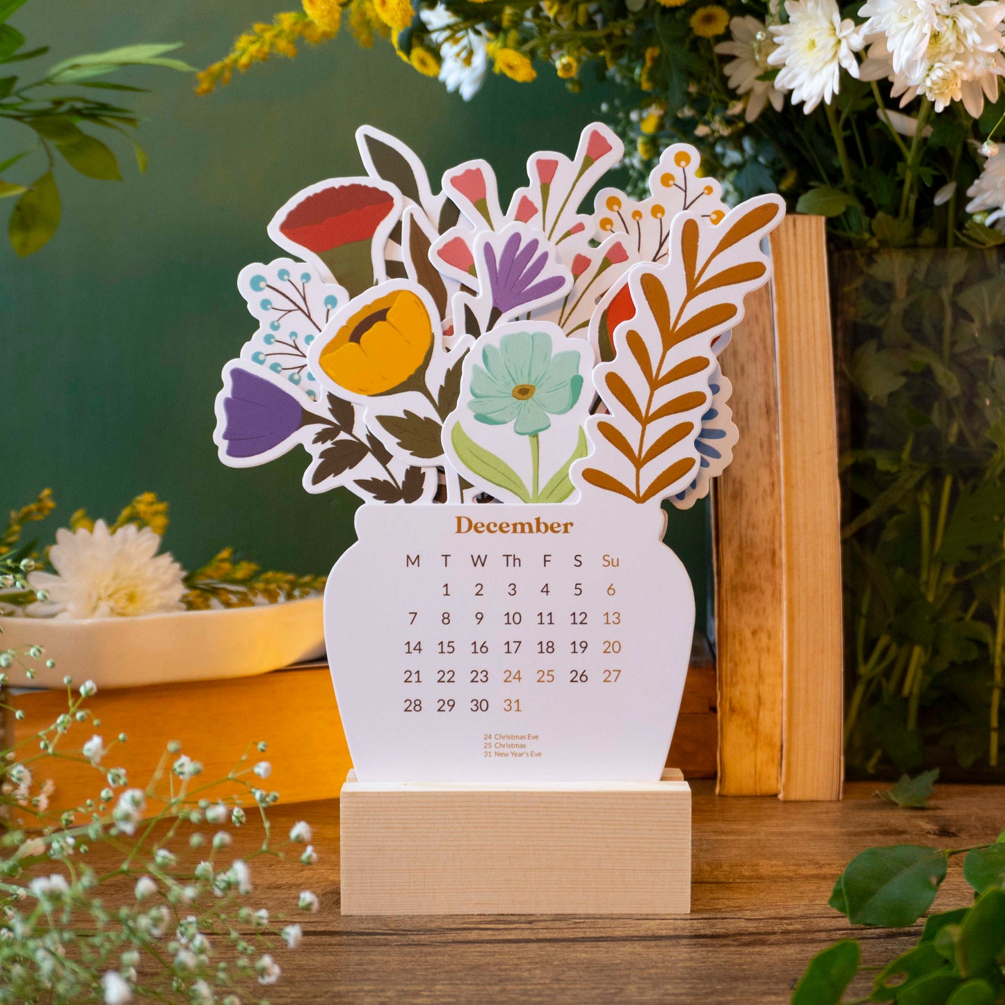 A Year In Full Bloom 2026 Calendar