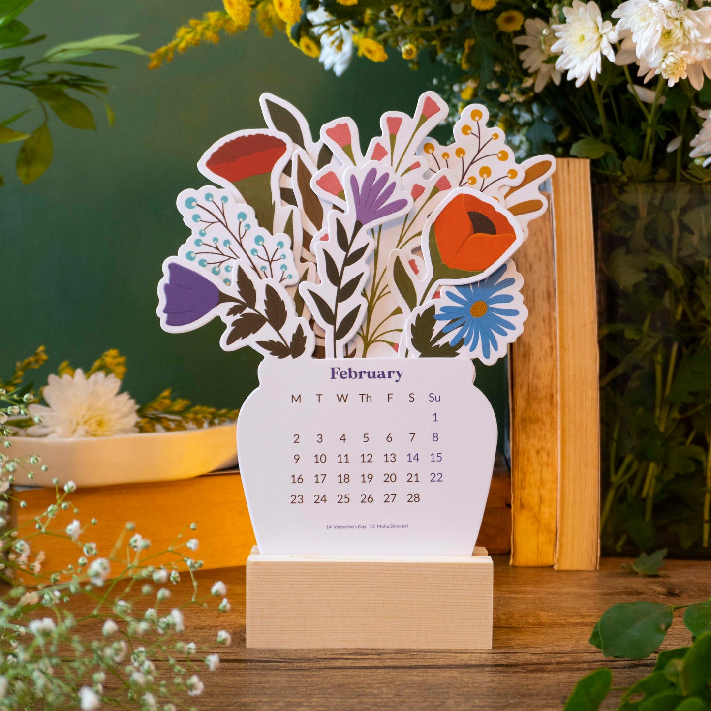 A Year In Full Bloom 2026 Calendar