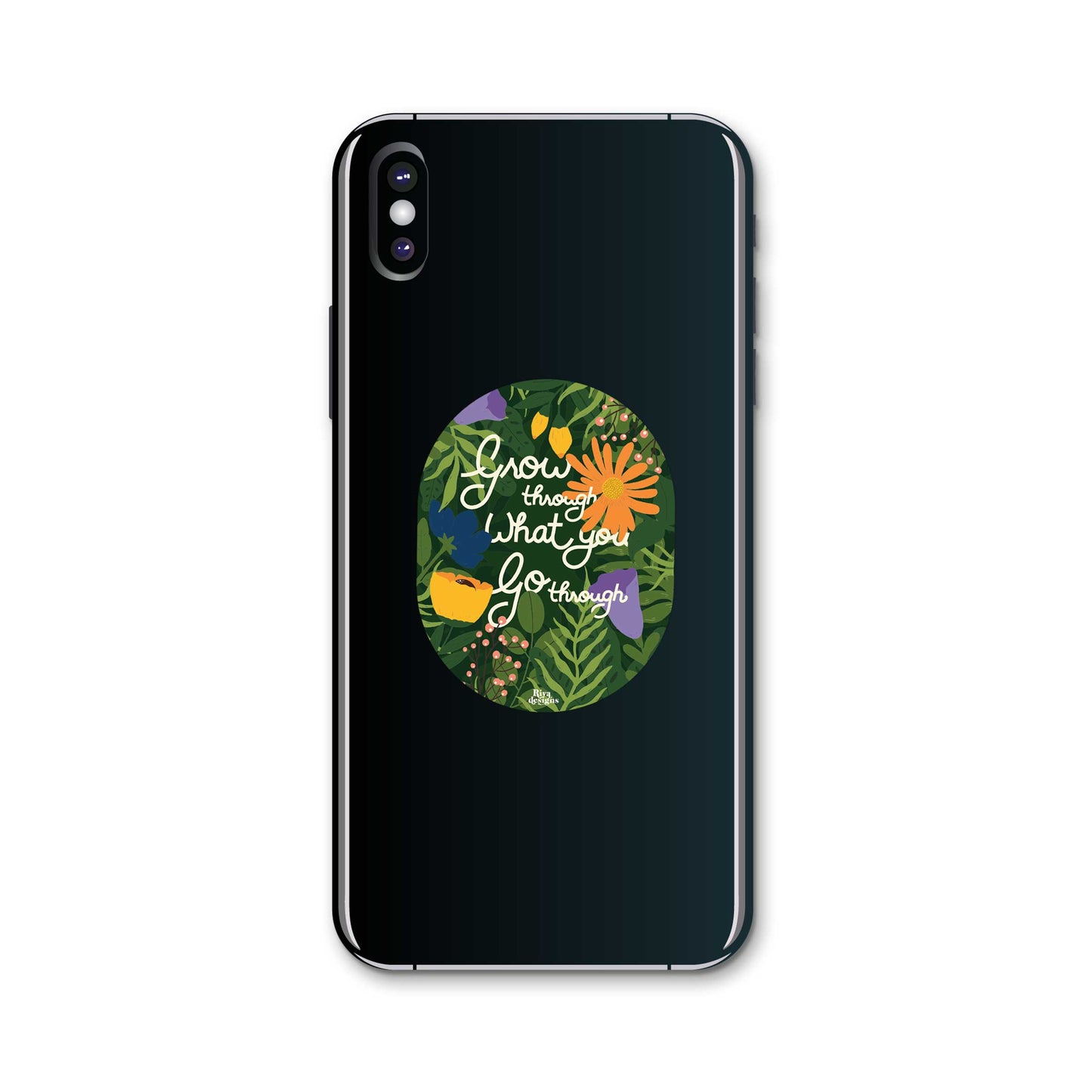 Grow Through What You Go Through Sticker