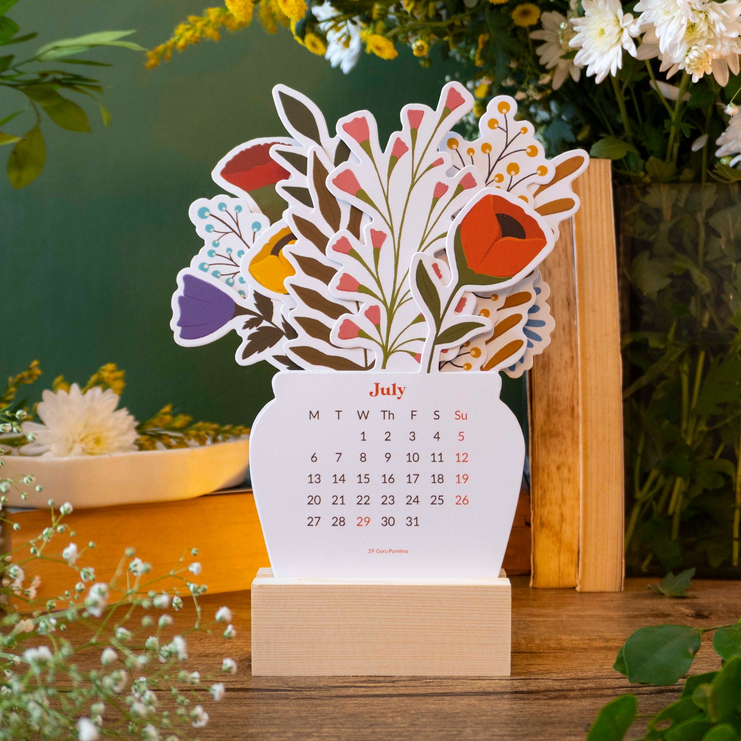 A Year In Full Bloom 2026 Calendar