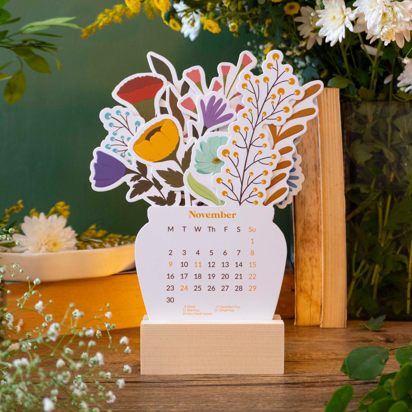A Year In Full Bloom 2026 Calendar