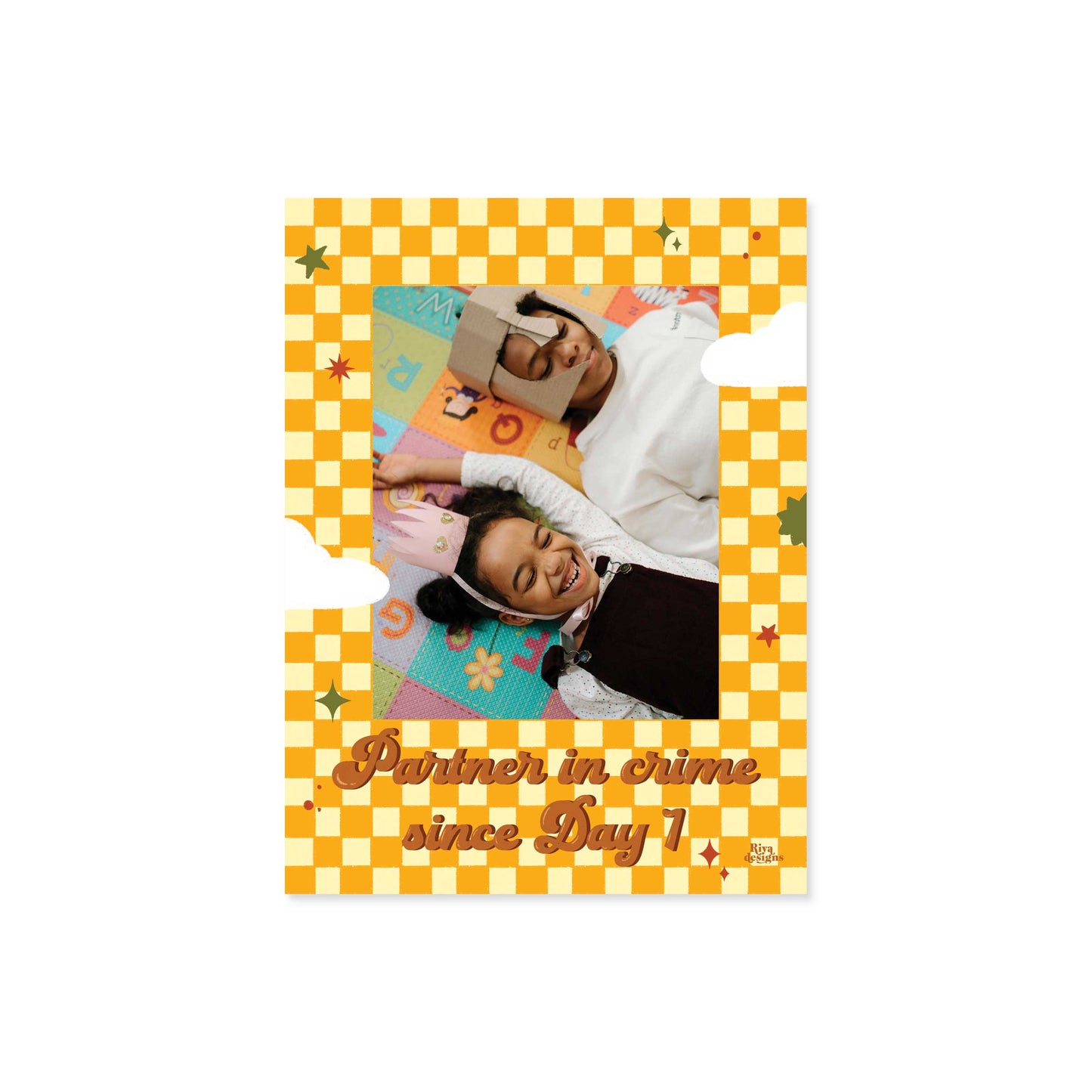 Partner In Crime Custom Photo Magnet