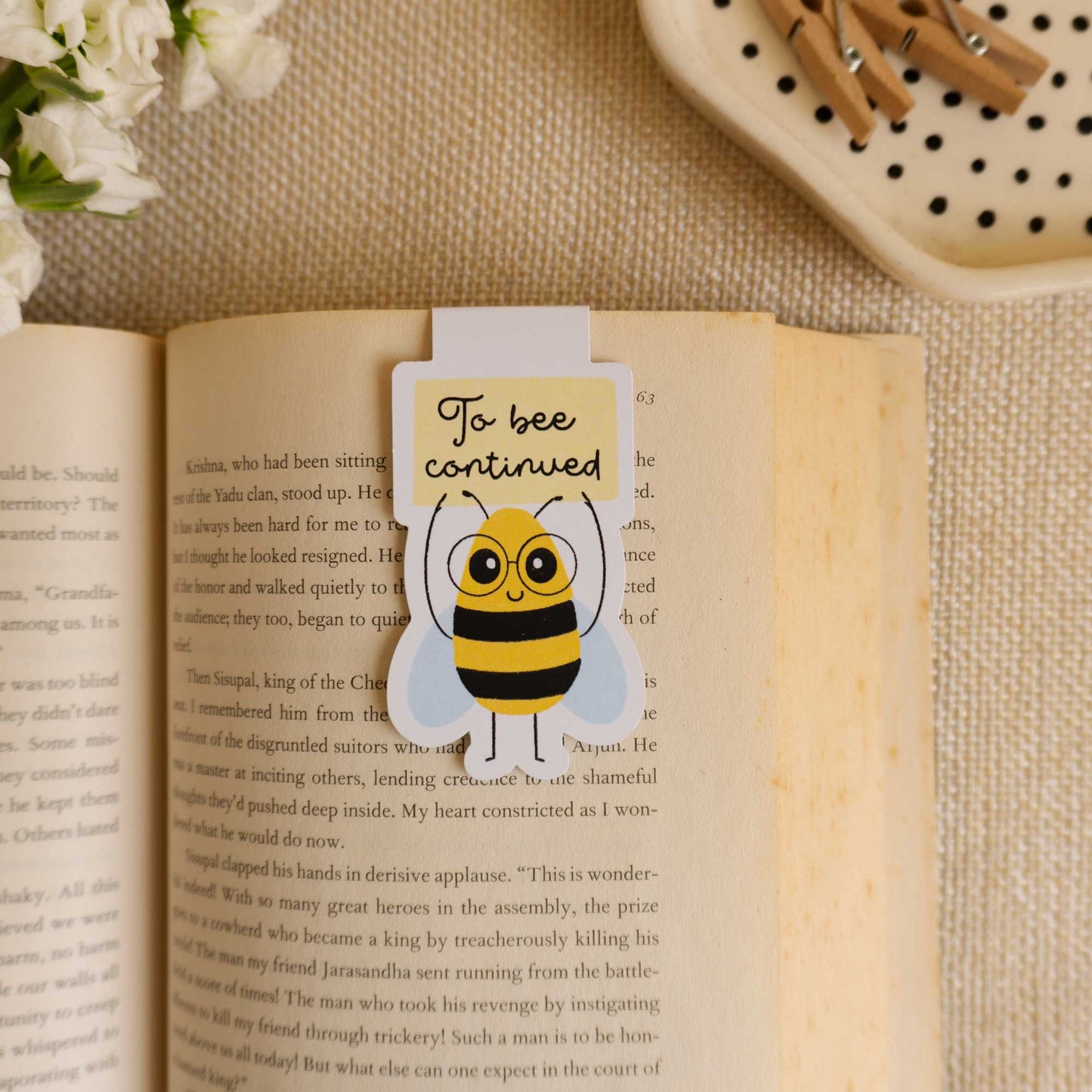 Bold & Bright Set of 6 Magnetic Bookmarks