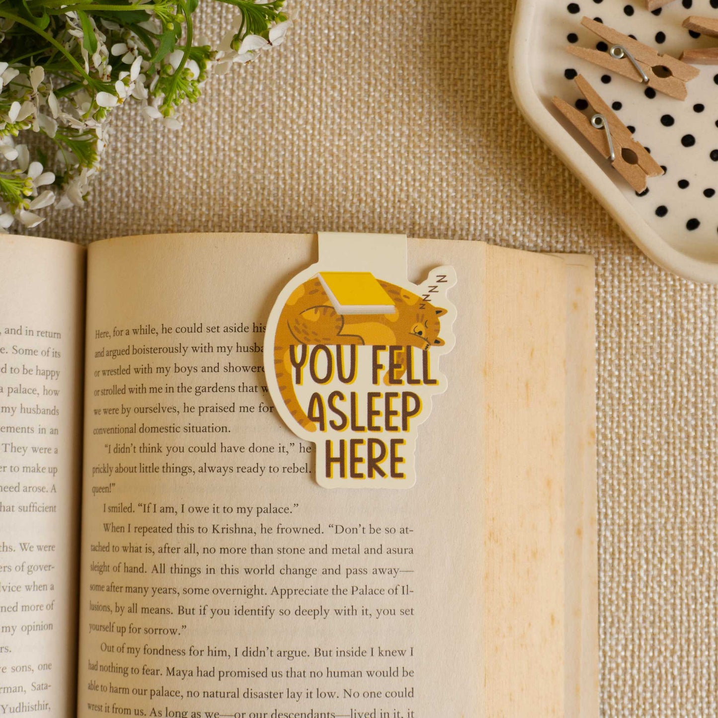 Bold & Bright Set of 6 Magnetic Bookmarks