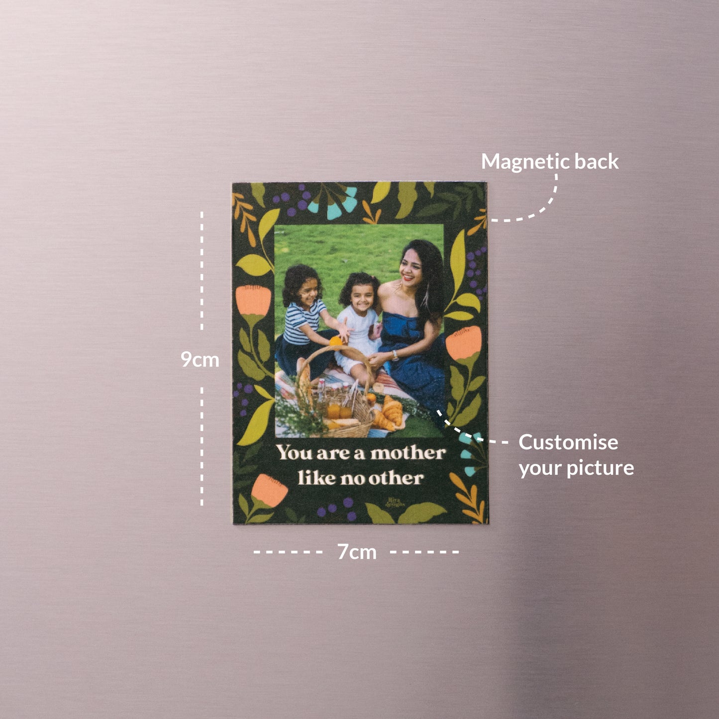 You Are a Mother Like No Other Custom Photo Magnet