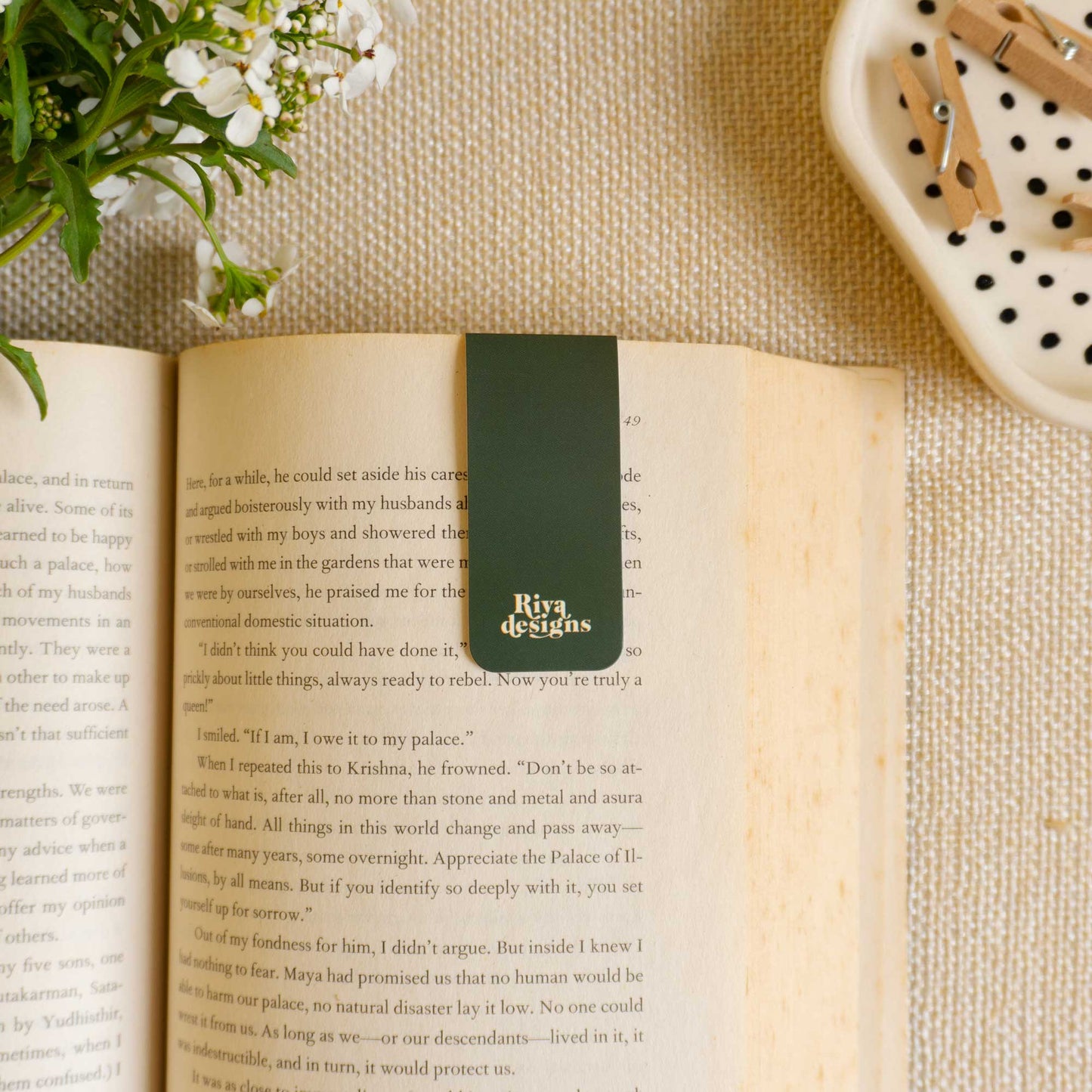 Mugful of Stories Magnetic Bookmark