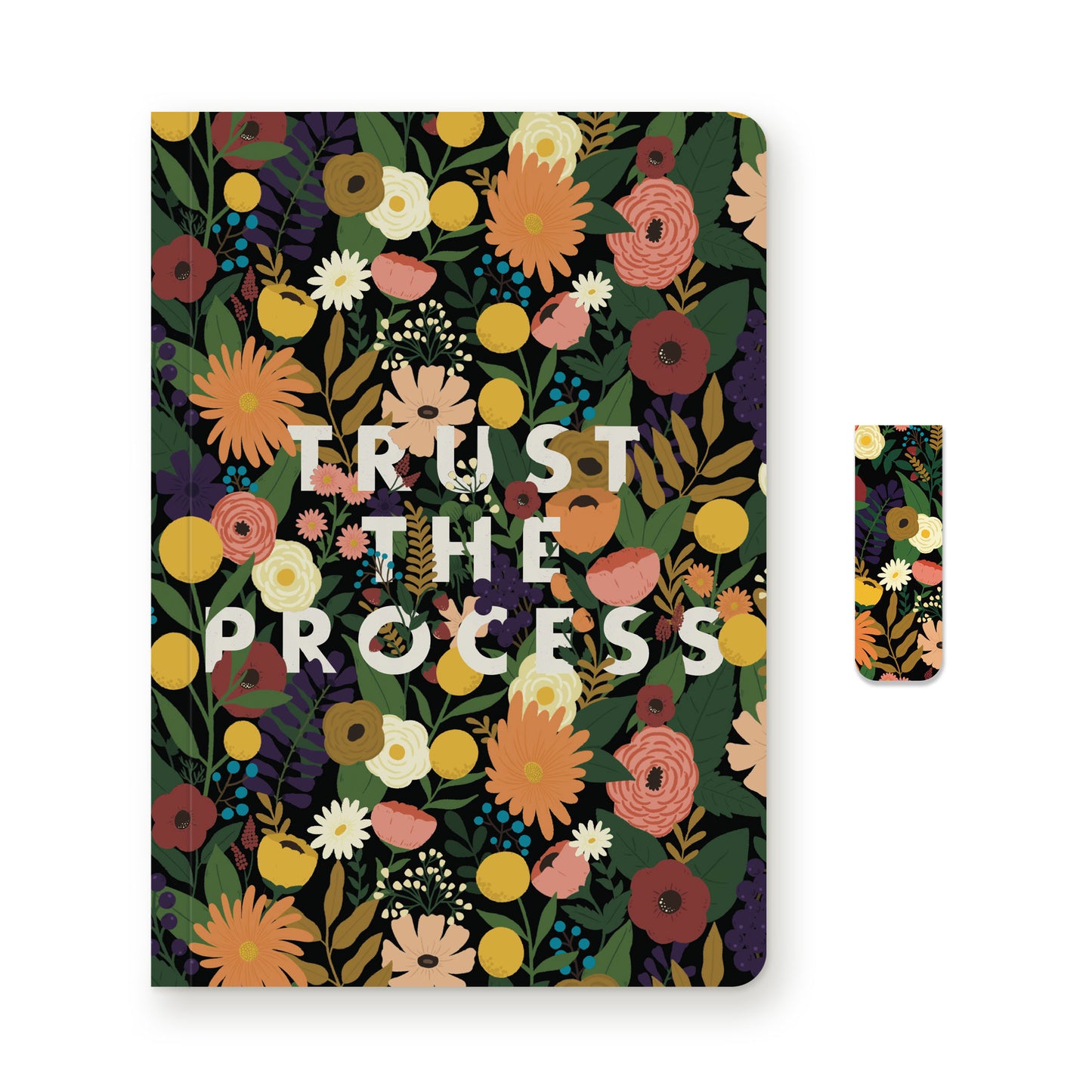 Trust The Process Daily Journal Notebook