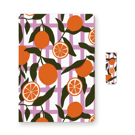 Orange Grove Daily Journal Notebook