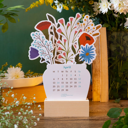 A Year In Full Bloom 2026 Calendar