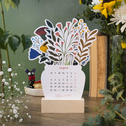 A Year In Full Bloom 2025 Calendar