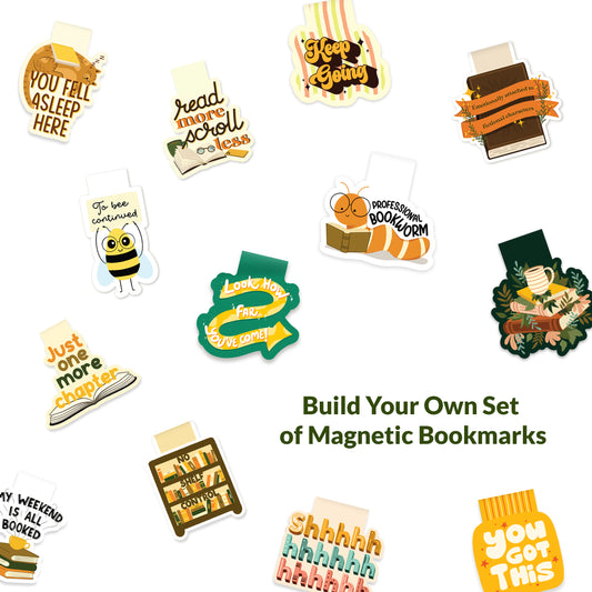 Build Your Own Set of Magnetic Bookmarks