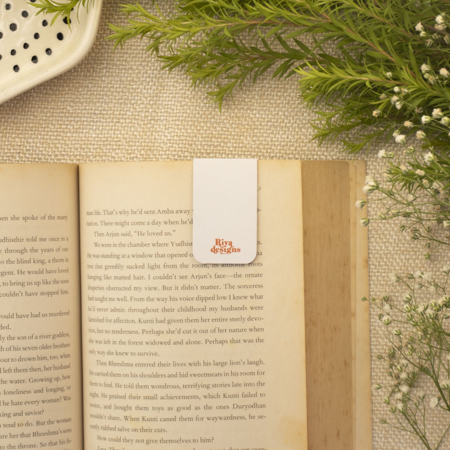 Chill Time Activated Magnetic Bookmark
