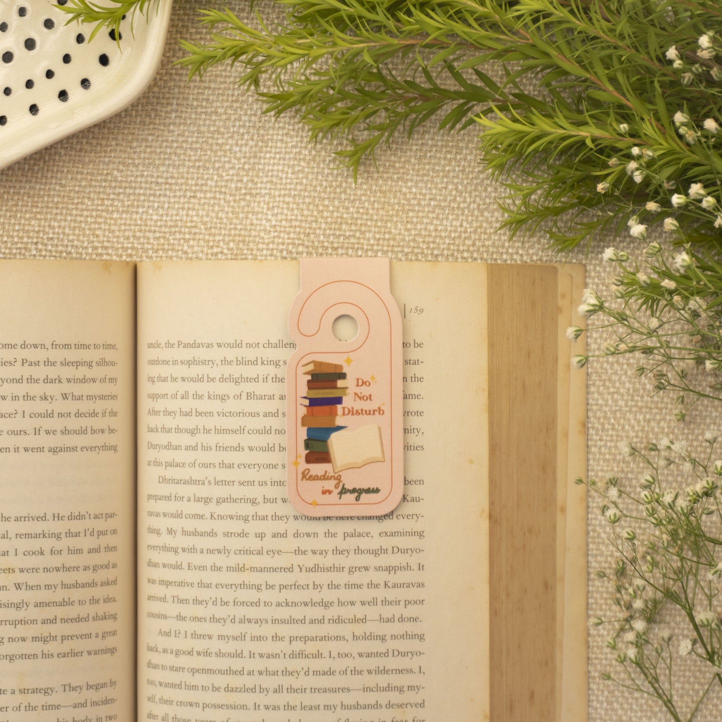 Do Not Disturb Magnetic Bookmark