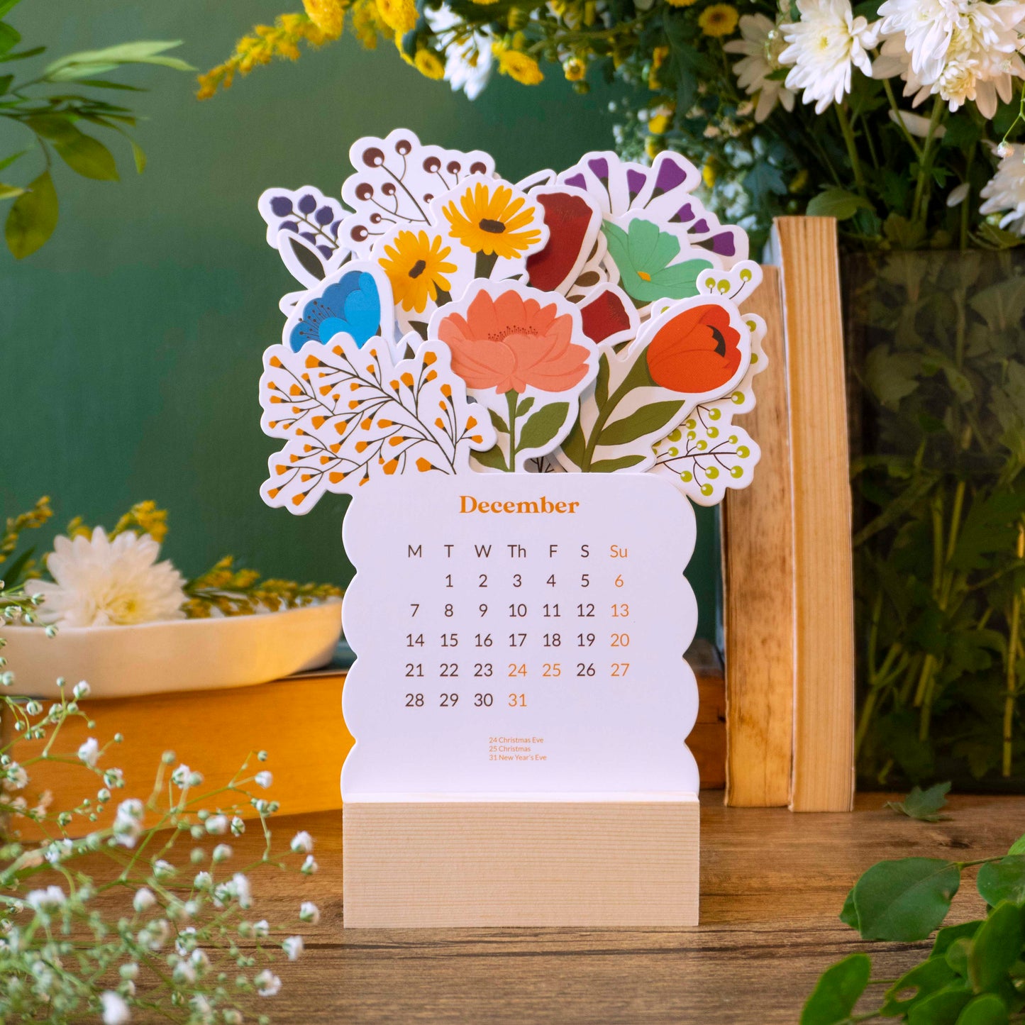 Forever Flowers 2026 Calendar