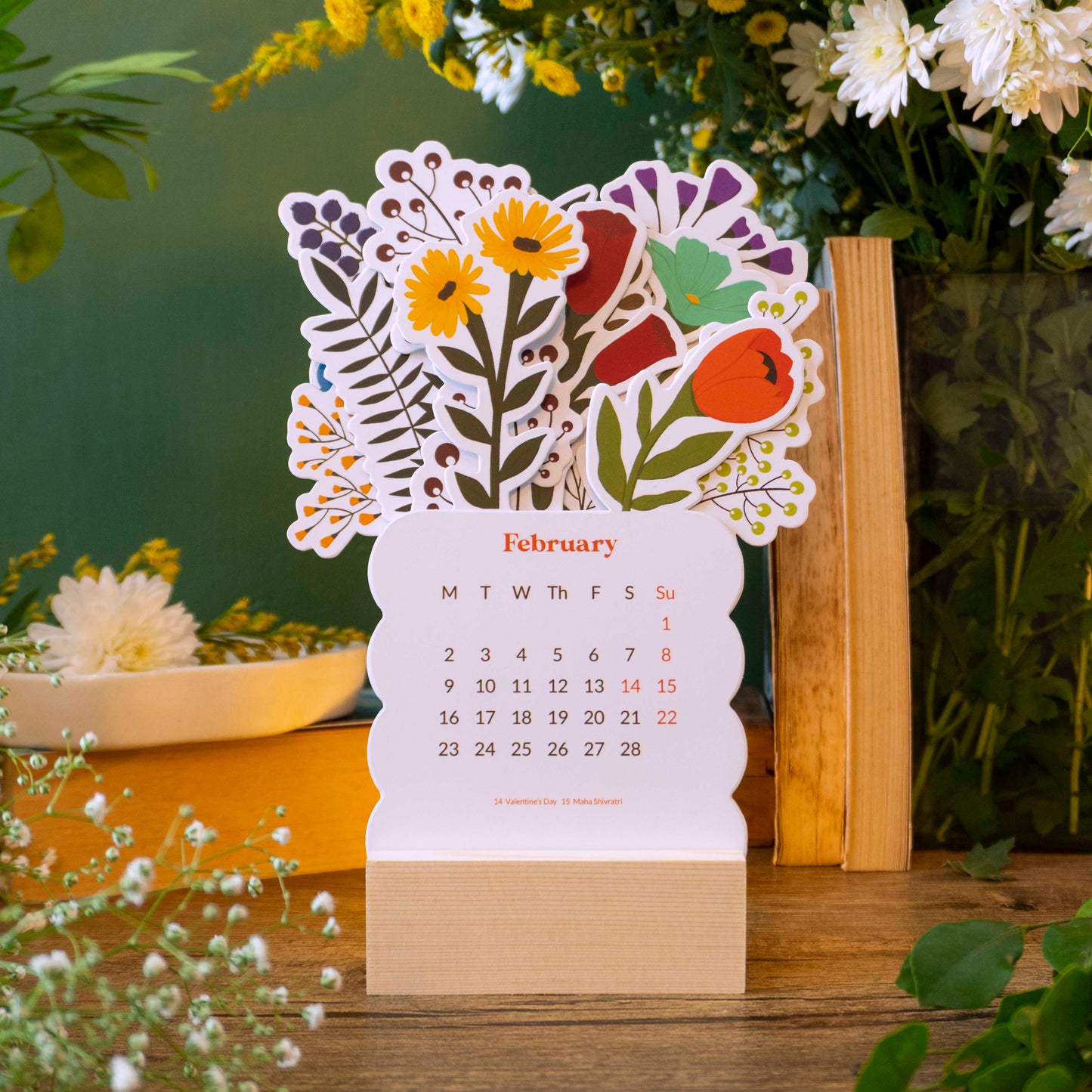 Forever Flowers 2026 Calendar