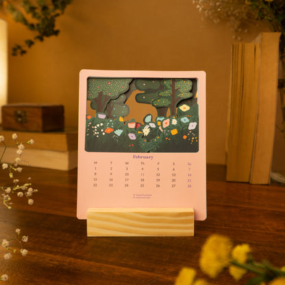 A Secret Garden 2027 Calendar