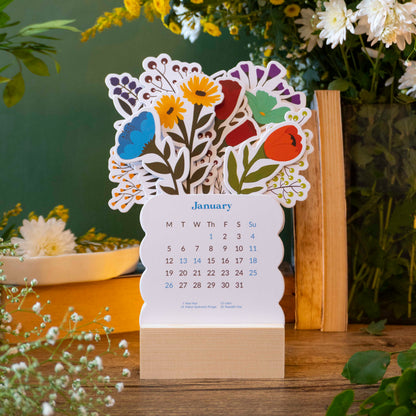 Forever Flowers 2026 Calendar