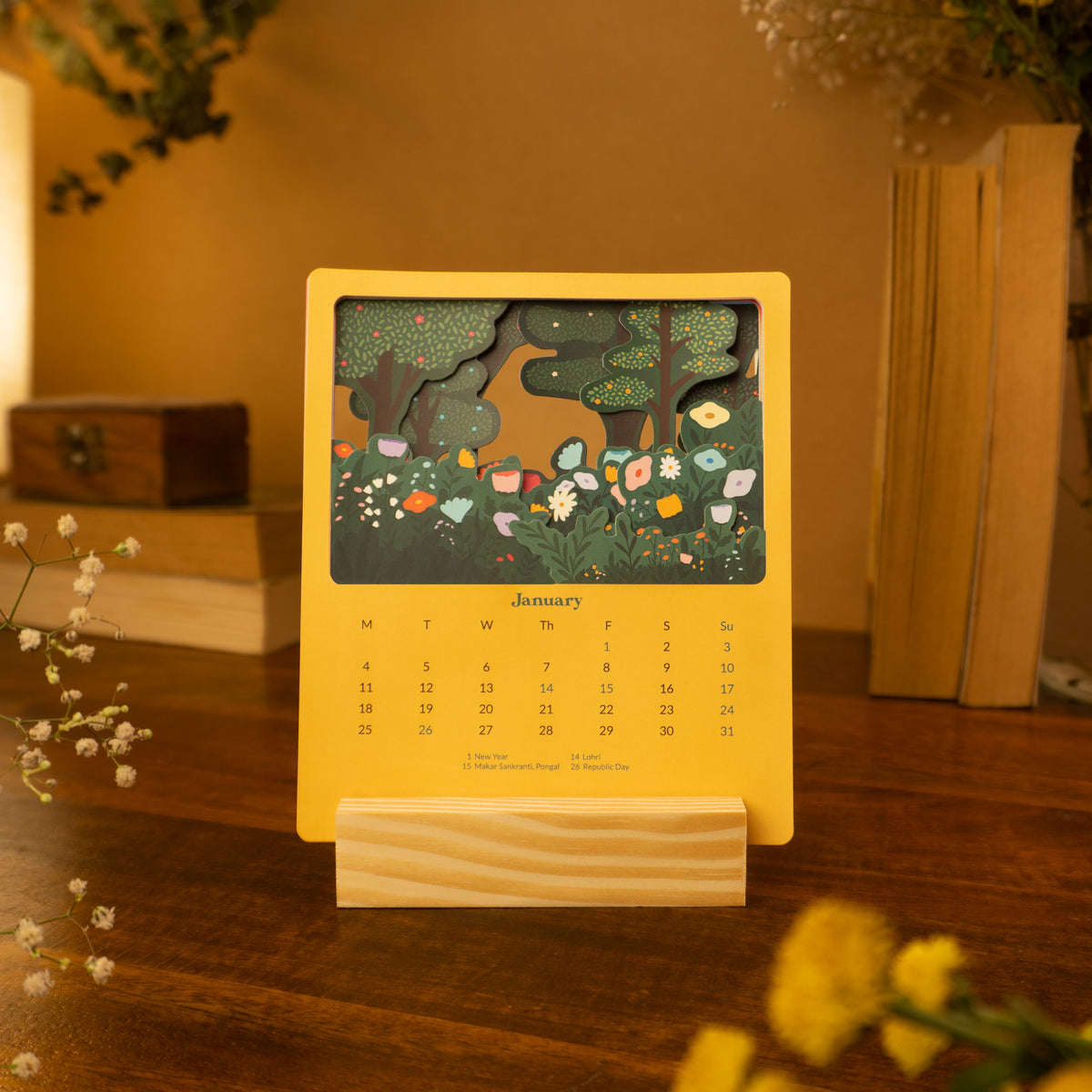 A Secret Garden 2027 Calendar