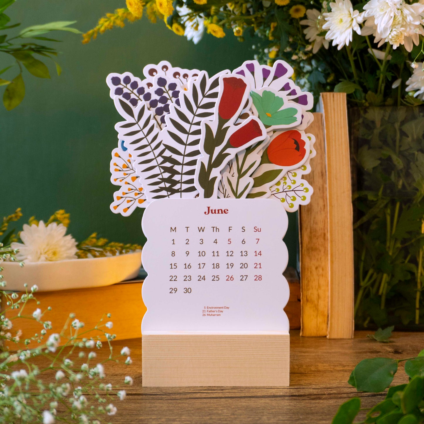 Forever Flowers 2026 Calendar