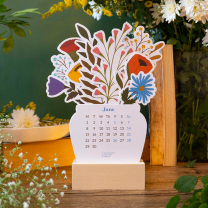 A Year In Full Bloom 2026 Calendar