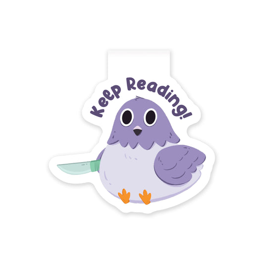 Keep Reading Magnetic Bookmark