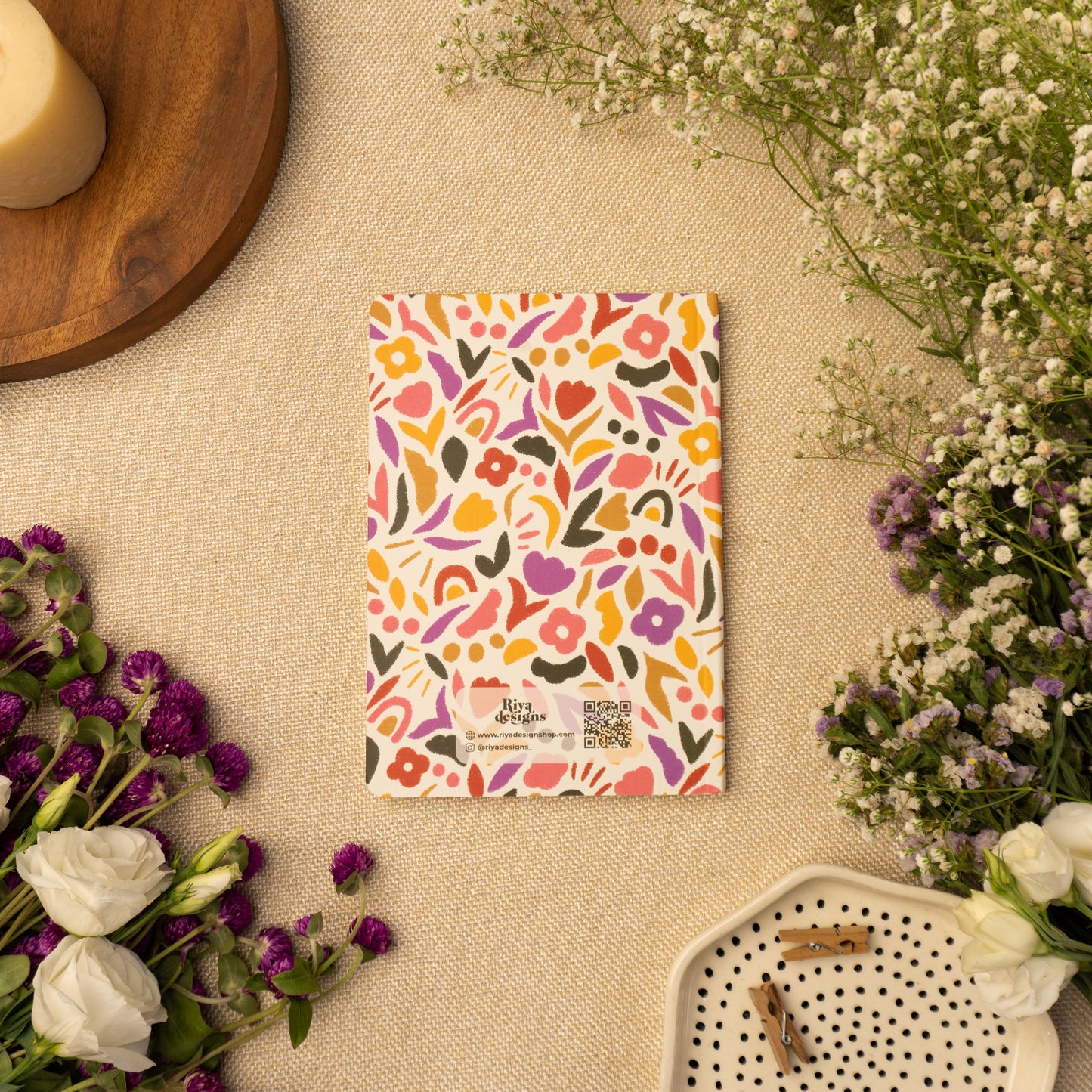 Confetti Burst Daily Journal Notebook