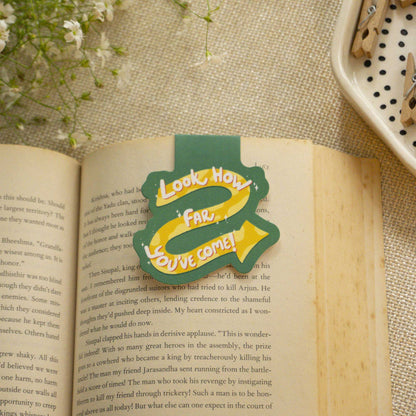 Look How Far You Have Come Magnetic Bookmark
