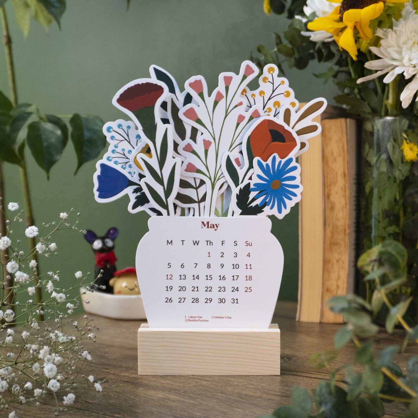 A Year In Full Bloom 2025 Calendar