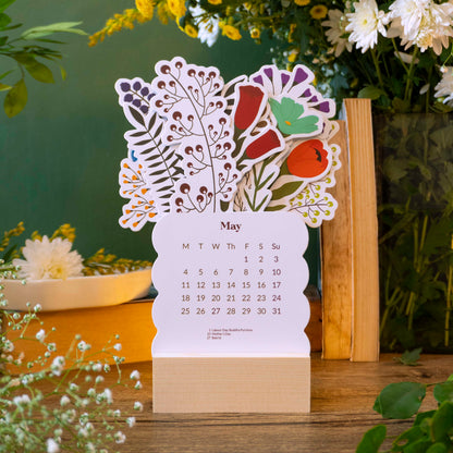 Forever Flowers 2026 Calendar