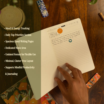 Trust The Process Daily Journal Notebook