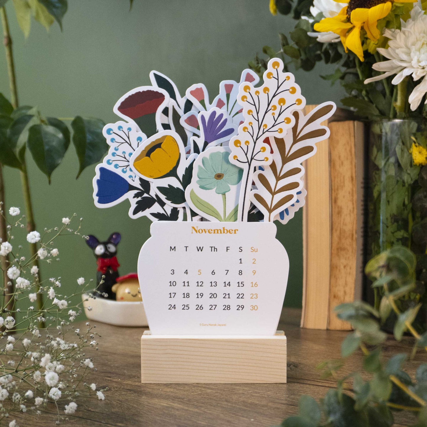 A Year In Full Bloom 2025 Calendar