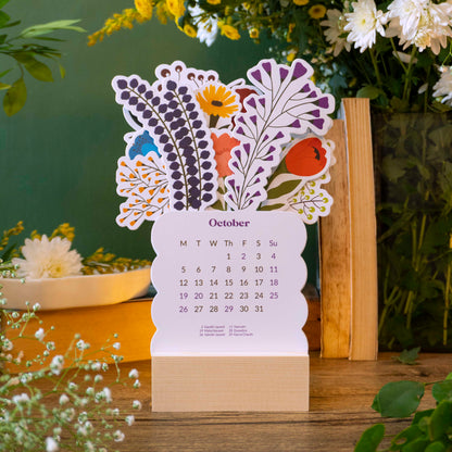 Forever Flowers 2026 Calendar