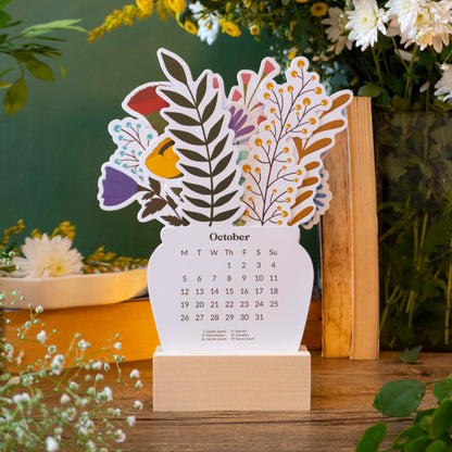 A Year In Full Bloom 2026 Calendar
