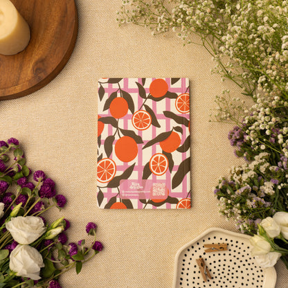 Orange Grove Daily Journal Notebook