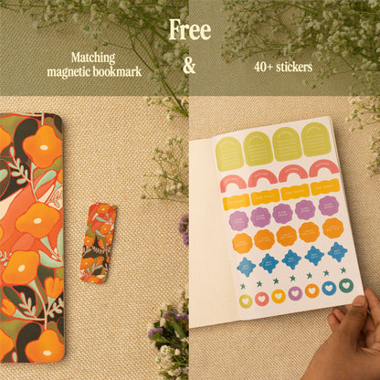 Autumn Bloom Daily Journal Notebook