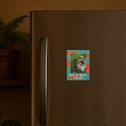 Built In Bestie For Life Custom Photo Magnet