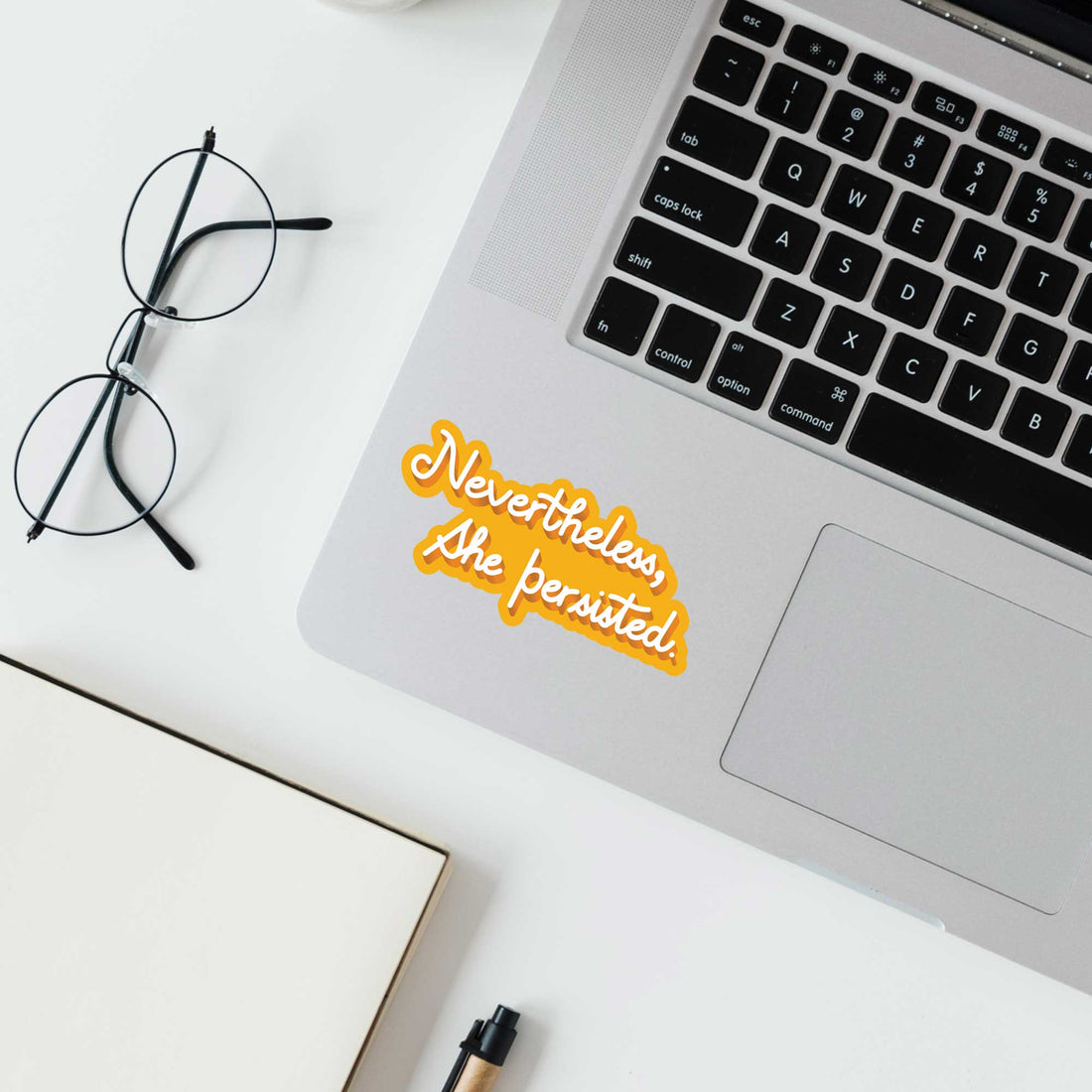 Nevertheless She Persisted Sticker – Riya Designs