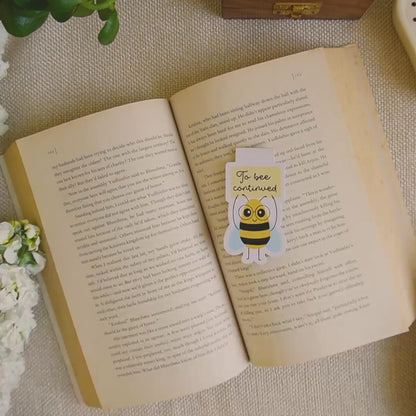 To bee Continued Magnetic Bookmark