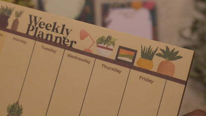 Botanical Bliss Magnetic Weekly Planner