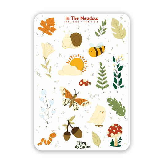 In The Meadow - Sticker Sheet