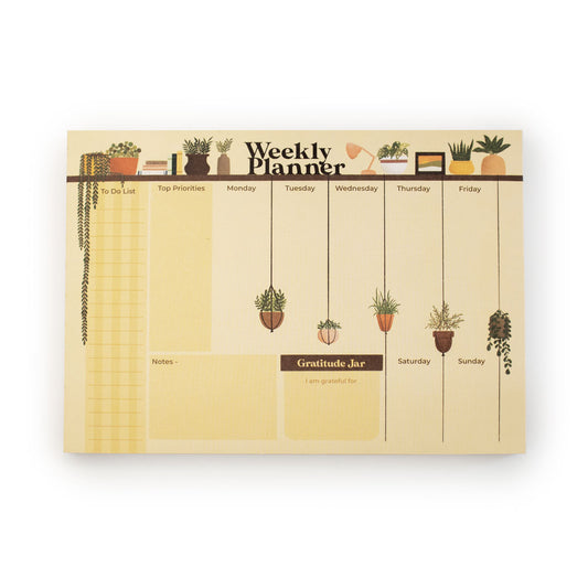 Botanical Bliss Weekly Planner